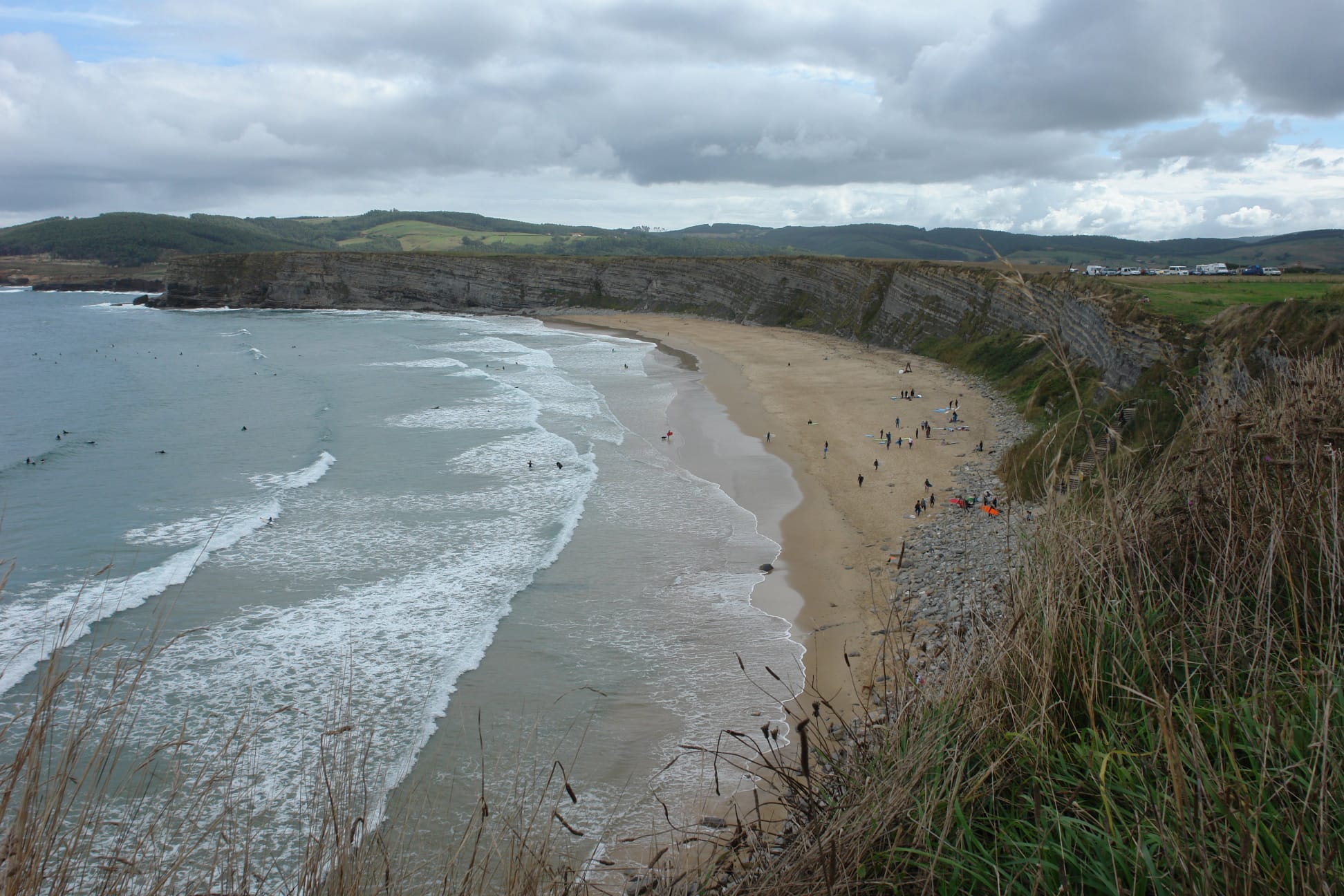 Playa de Langre en Cantabria
